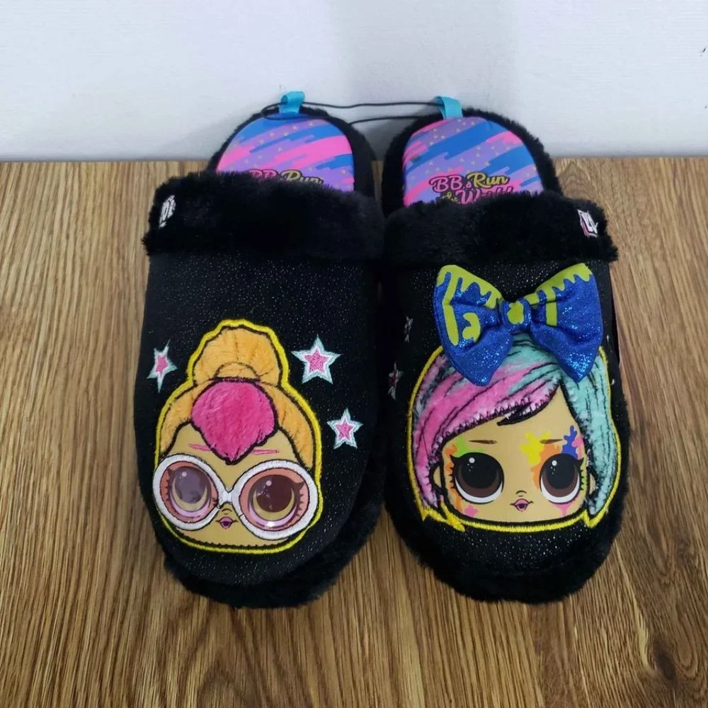 NWT L.O.L Surprise! Scuff Character Slipper Girl's House Shoes - Picture 4 of 10